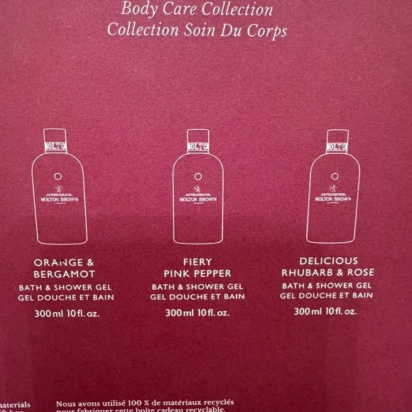 Molton Brown Body Wash Trio - Green, Purple, Pink - Picture 4 of 9